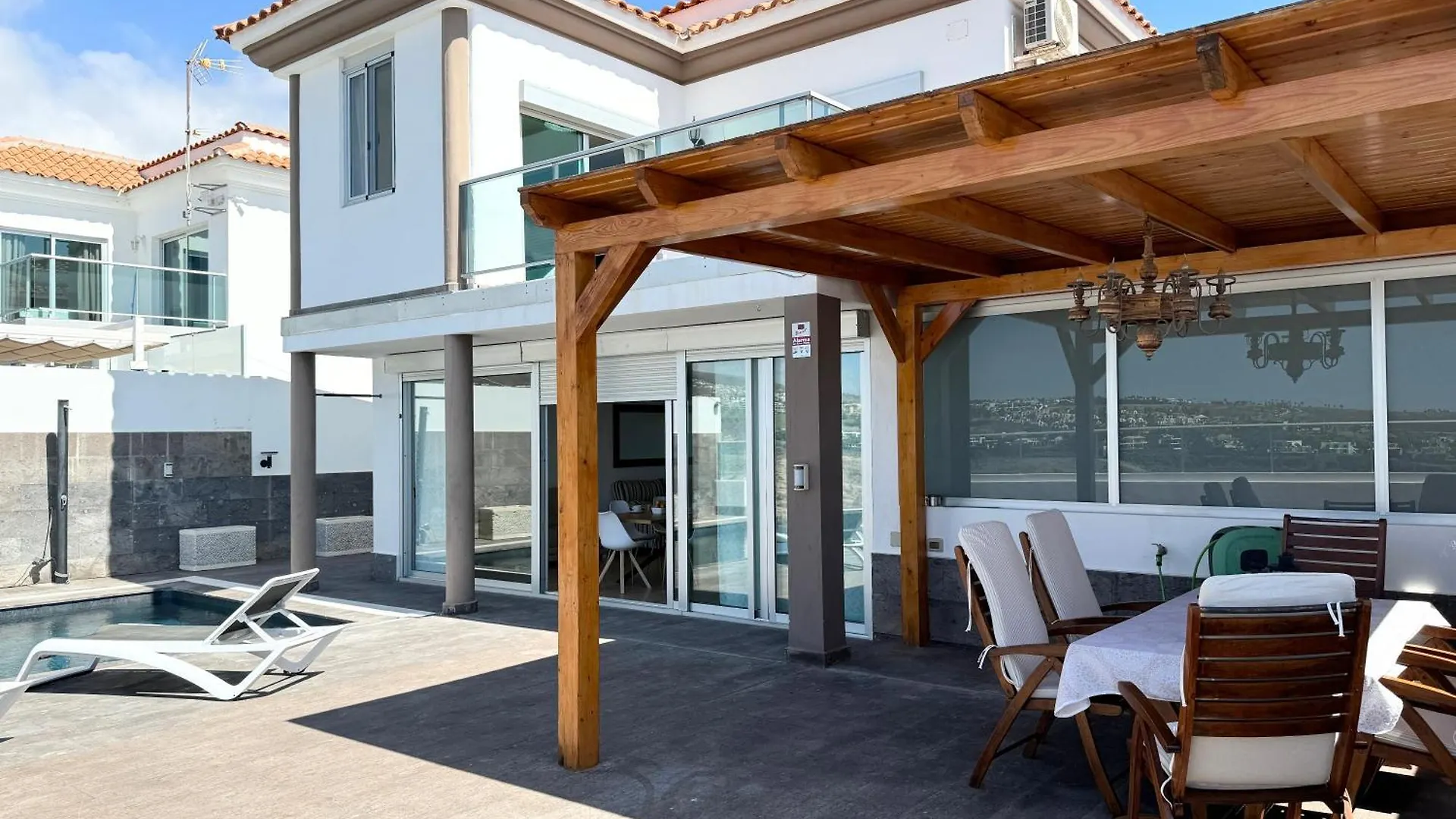 Villa Con Vista Al Mar Y Piscina Privada Costa Adeje  Costa Adeje (Tenerife)