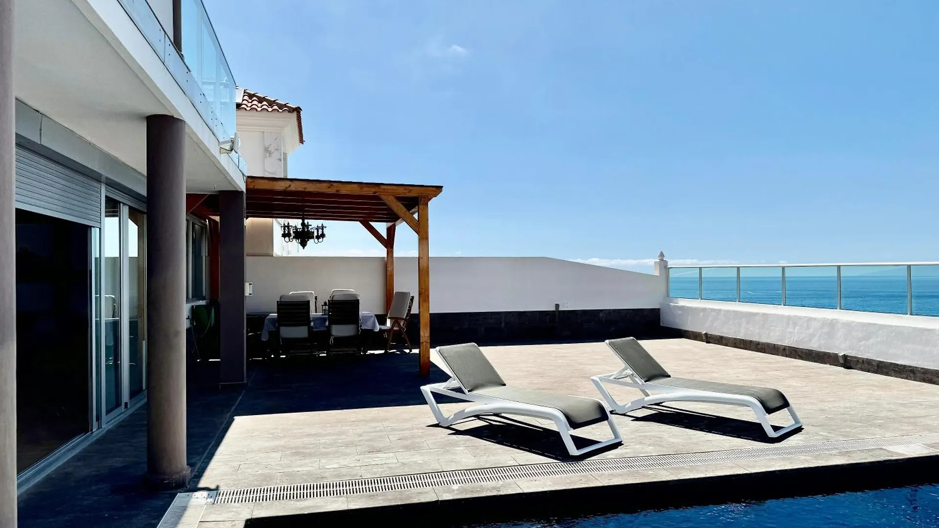 Villa Con Vista Al Mar Y Piscina Privada Costa Adeje  0*, Costa Adeje (Tenerife)